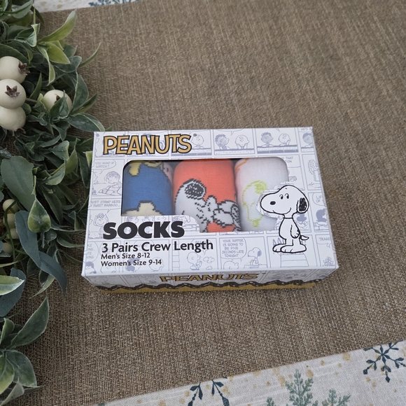 Peanuts Other - Peanuts Men's Crew Socks - Multicolor Pack